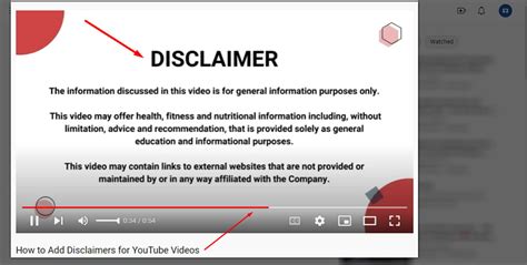 video disclaimer examples|HOW TO USE DISCLAIMERS AND WAIVERS ON YOUTUBE.